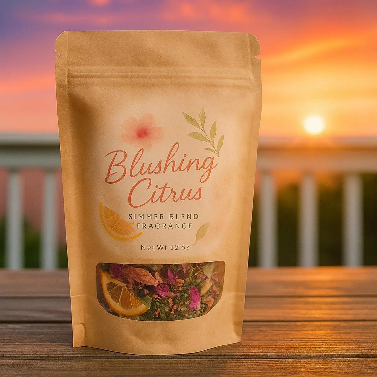 🍊 Blushing Citrus – Dry Simmer Pot Blend