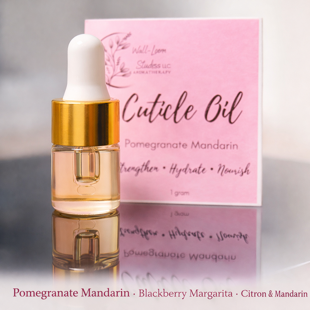 Cuticle Oil Sampler Set – 3 Scents | Pomegranate Mandarin, Blackberry Margarita, Citron & Mandarin | Nail & Cuticle Care