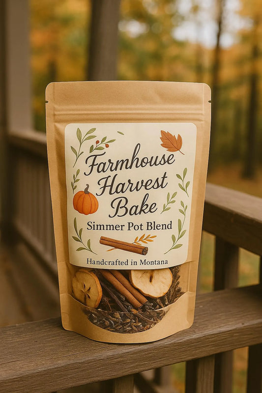 🌾 Farmhouse Harvest Bake – Dry Simmer Pot