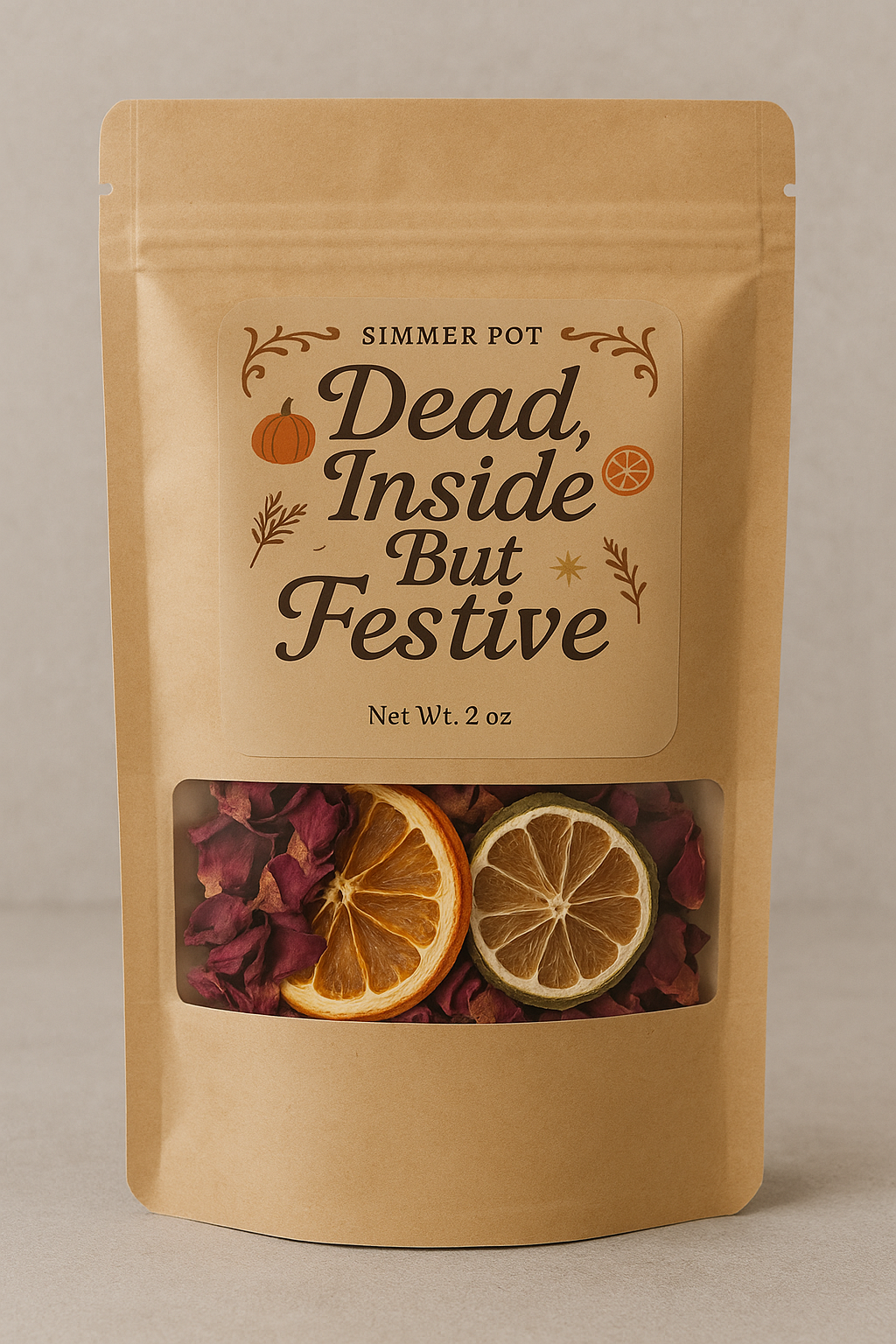Dead Inside but Festive Simmer Pot | Spooky Fall Stove Simmer | Aromatherapy Blend | Natural Potpourri |