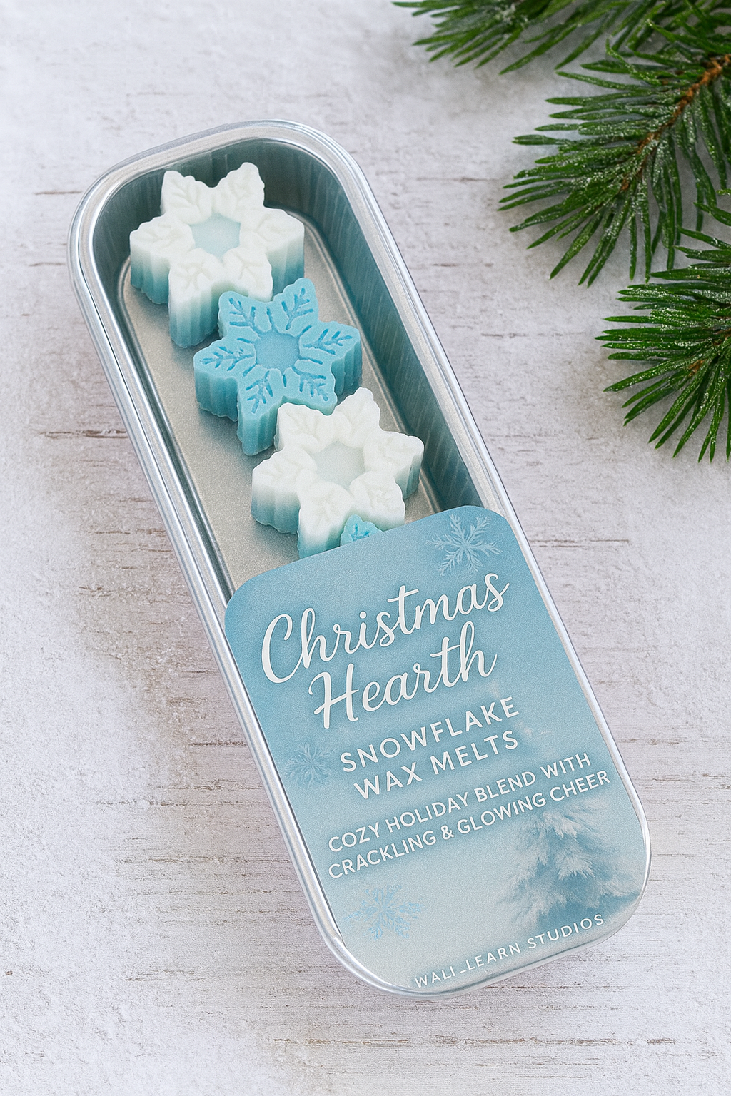 🎄 Christmas Hearth Snowflake Wax Melts
