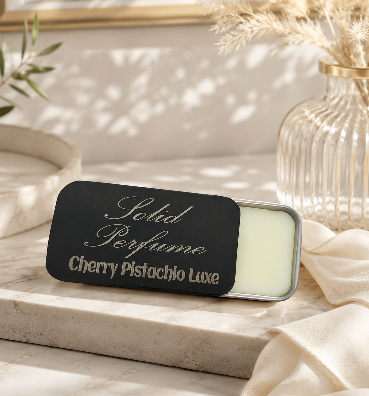 Cherry Pistachio Luxe Solid Perfume